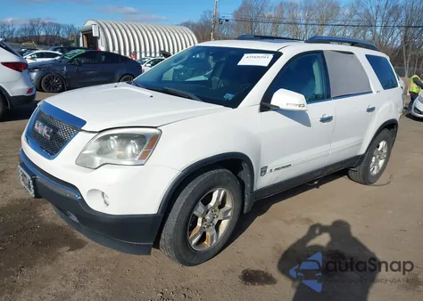 2008 GMC Acadia Slt-1 z USA, uszkodzony, nr VIN 1GKEV23778J165419